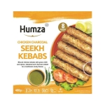 Humza Seekh Kebab de Poulet Grillé 400 gr x 8 pc