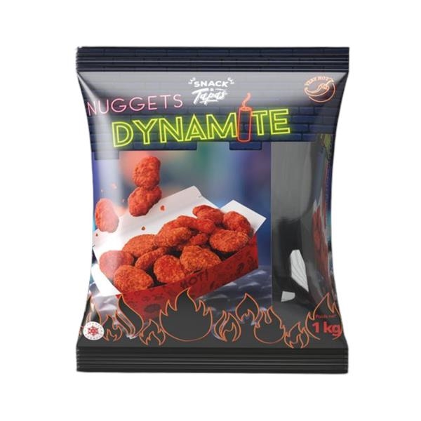 Nuggets Poulet Dynamite Croustillant 1 kg x 5 pc