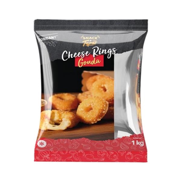 Cheese Rings de Gouda Panés 1 kg x 5 pc