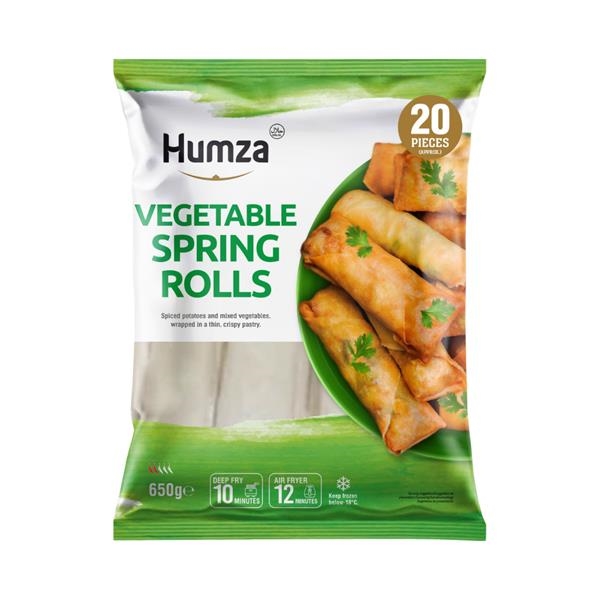 Humza Rouleau de Printemps aux Légumes 650 gr x 10 pc