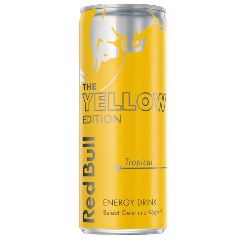 Red Bull Yellow Edition - Tropical 250 ml x 12 pc