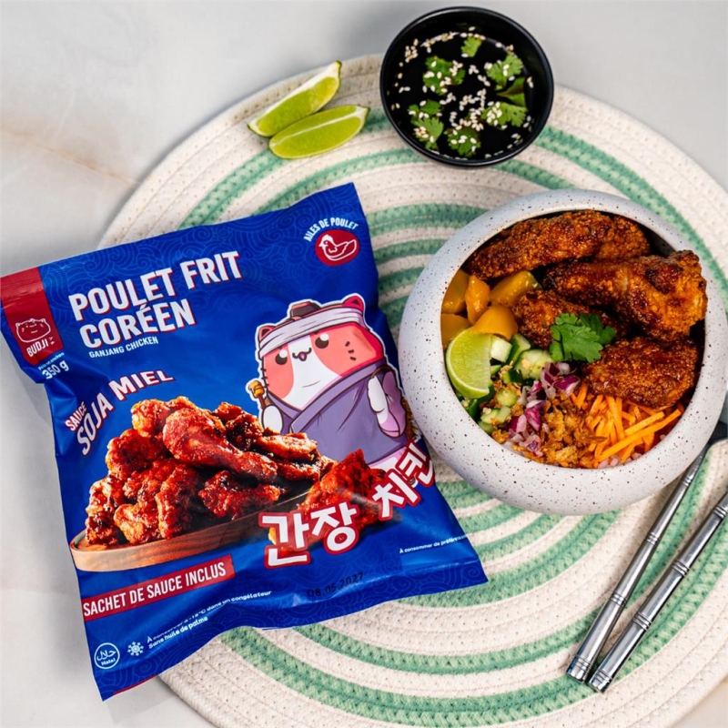 Budji Poulet Frit Coréen Honey Soy 350 gr x 12 pc