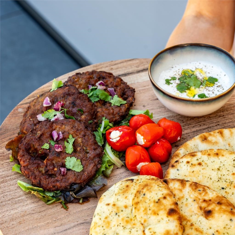 Humza Peshawari Chapli Kebab de Poulet 480 gr x 10 pc