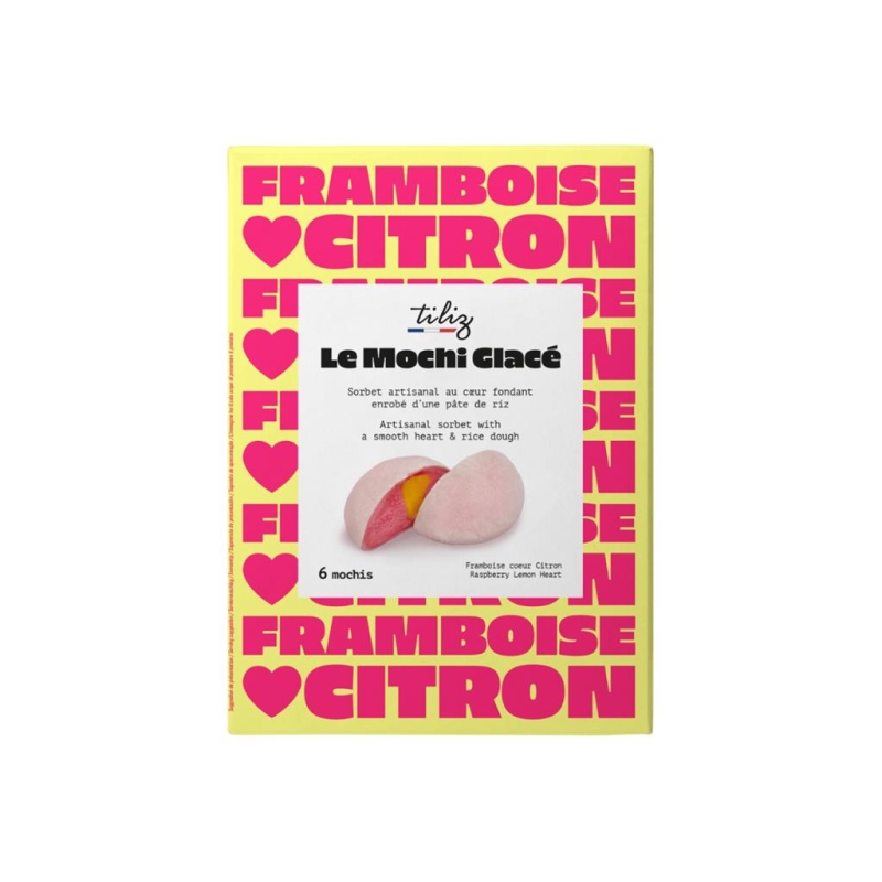 Mochi Glacé Framboise et Citron 210 gr x 12 pc