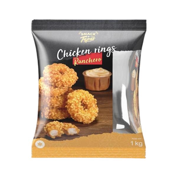 Chicken Rings Ranchero 1 kg x 3 pc