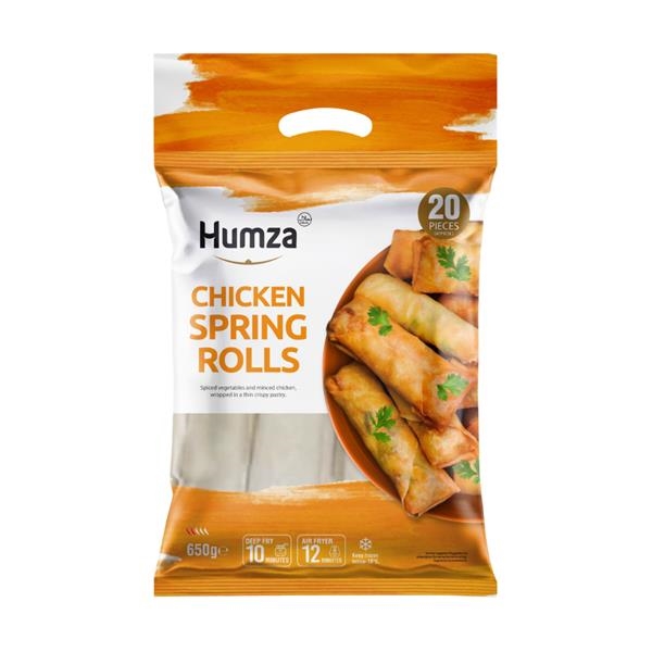 Humza Rouleau de Printemps au Poulet 650 gr x 10 pc